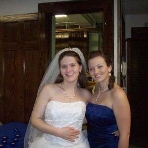 Wedding gown size 10